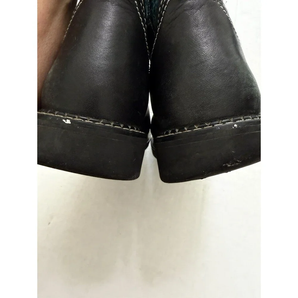Ariat Women’s Patchwork Fatbaby Leather Boots 8.5 Black Western Cowgirl Rodeo